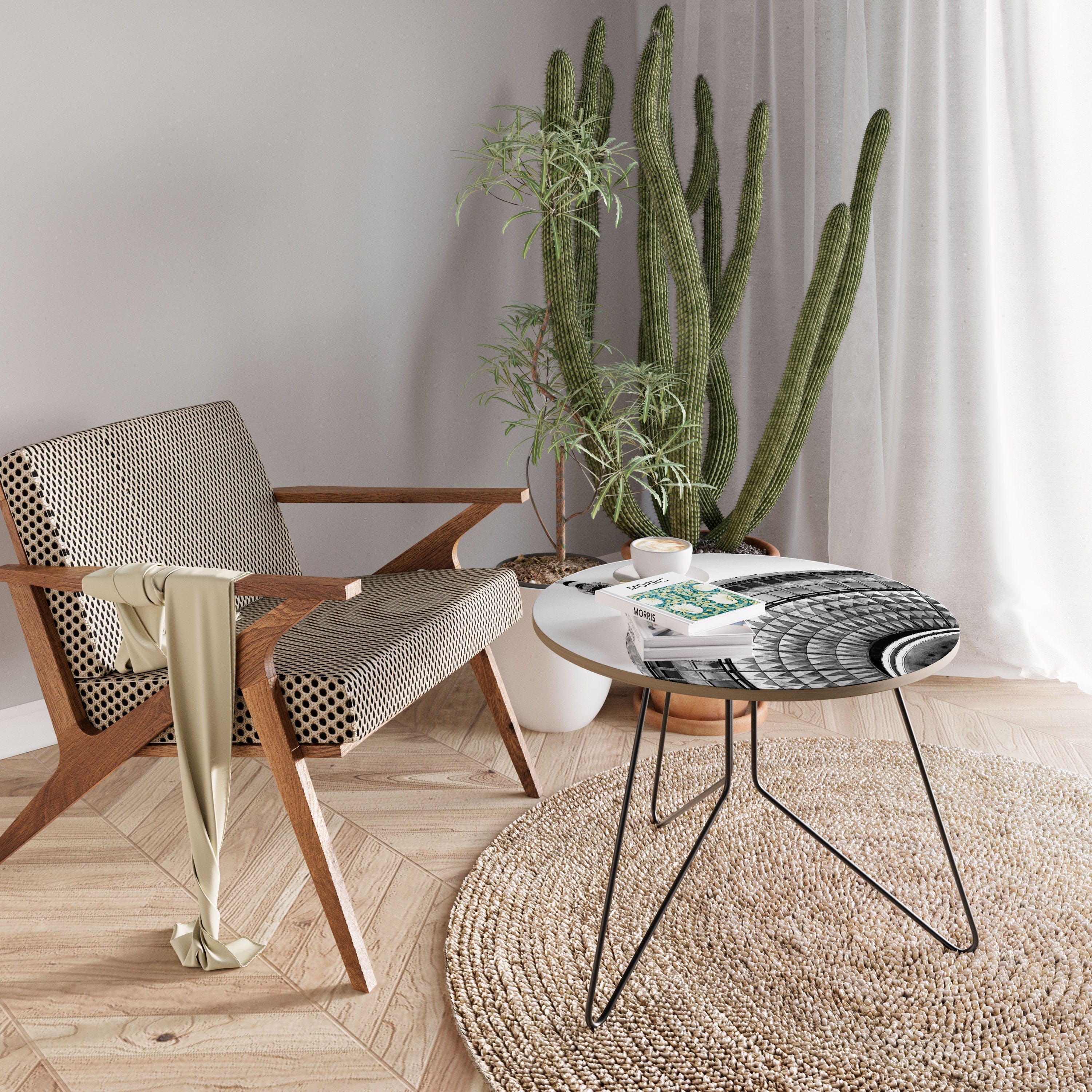 BERLINER FERNSEHTURM Konferenční stolek