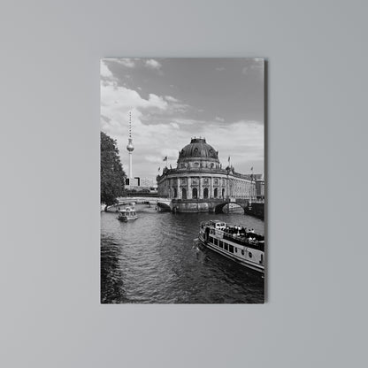 GHOSTS OF HISTORY Vertical Canvas Print
