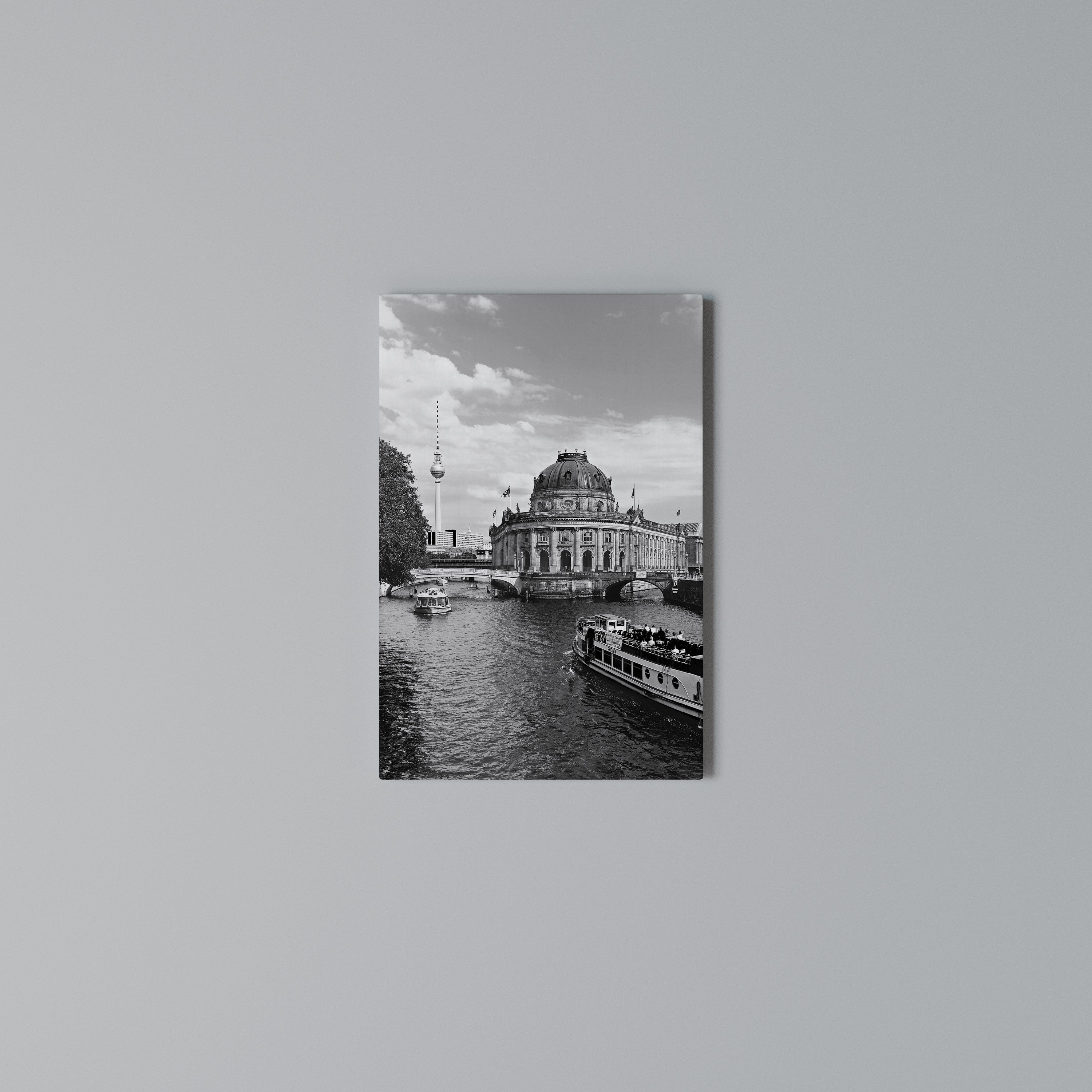 GHOSTS OF HISTORY Vertical Canvas Print