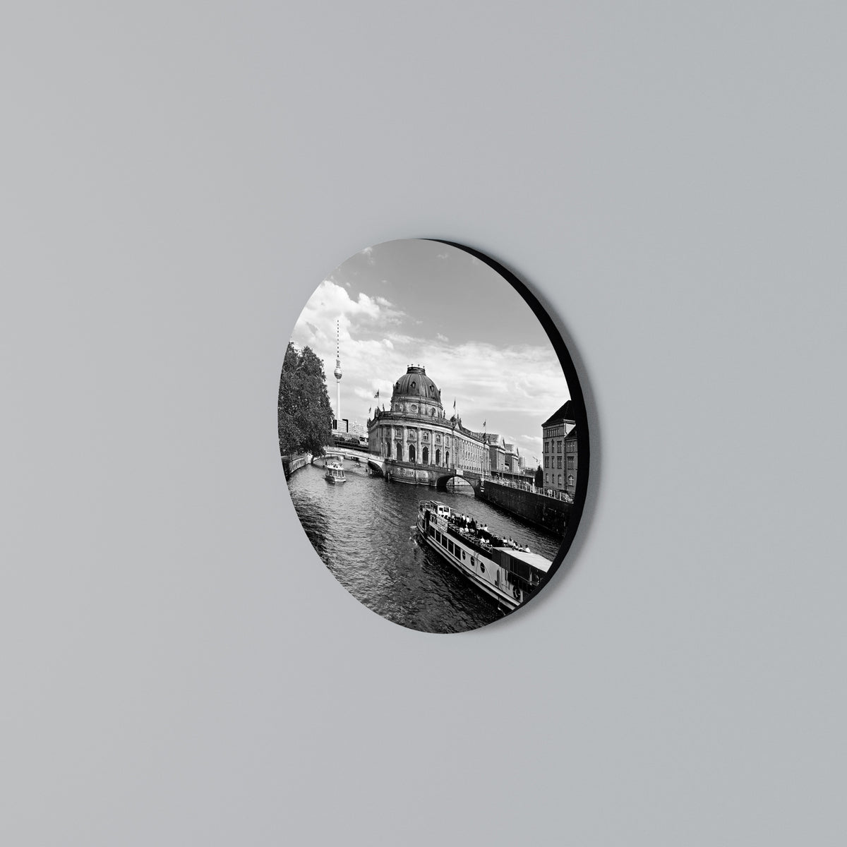 GHOSTS OF HISTORY Kulatá nástěnná dekorace