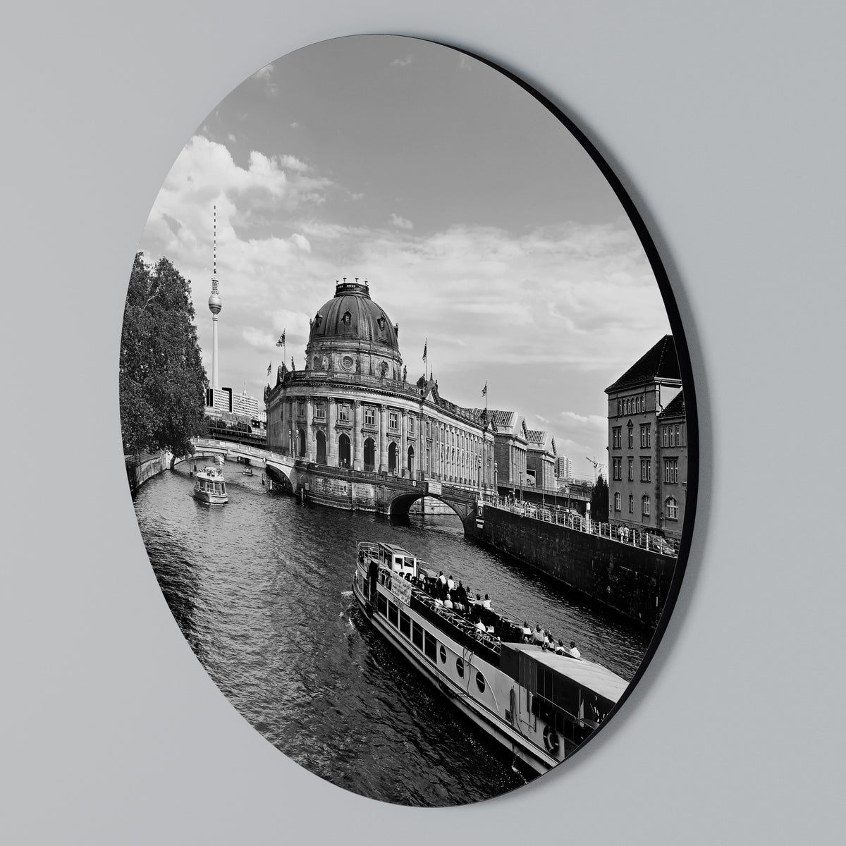 GHOSTS OF HISTORY Kulatá nástěnná dekorace