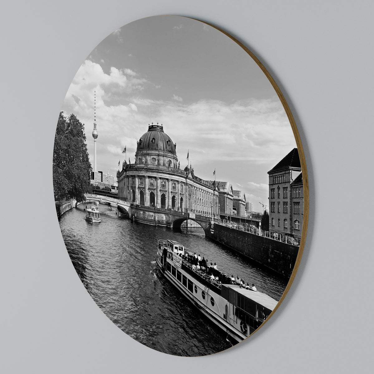 GHOSTS OF HISTORY Kulatá nástěnná dekorace