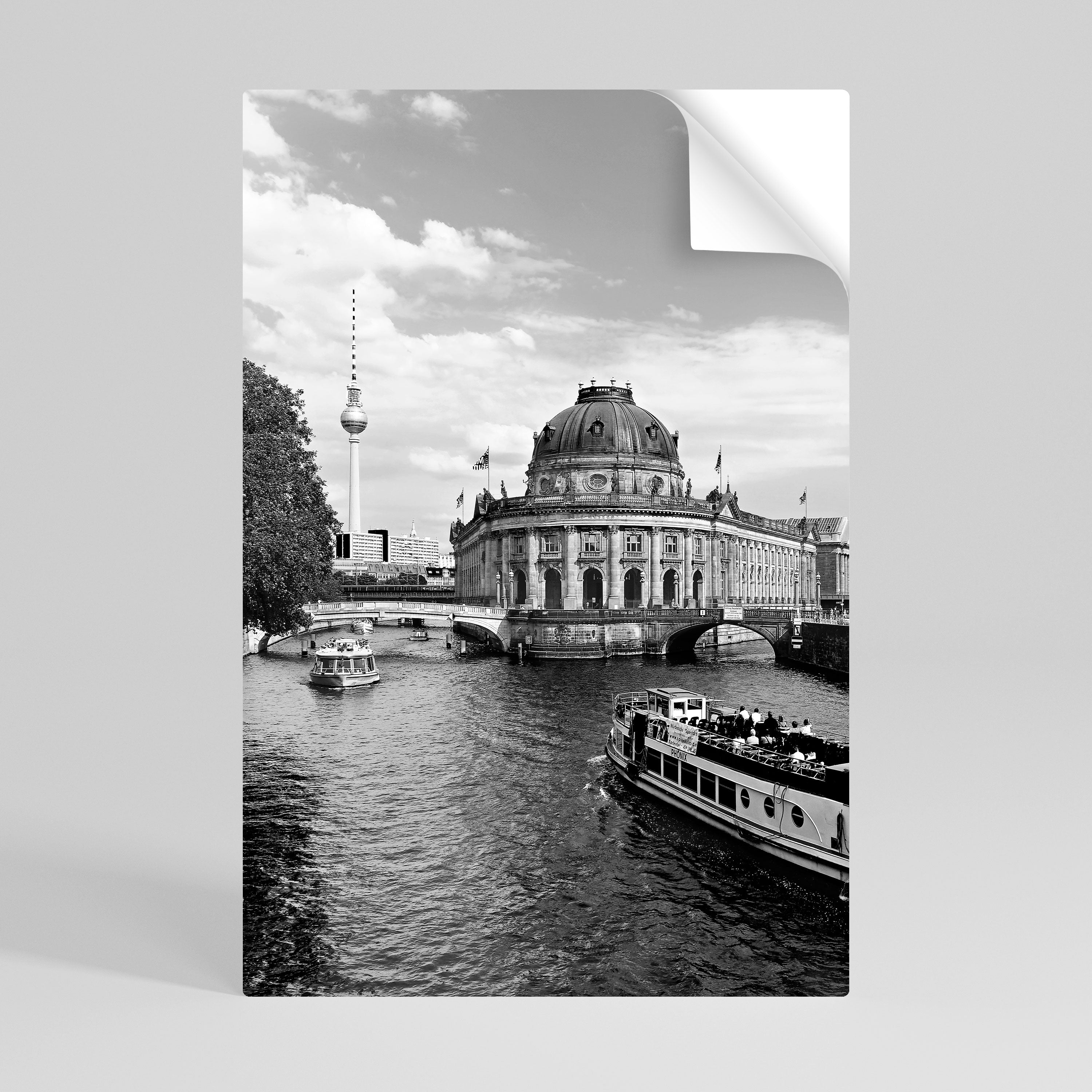 GHOSTS OF HISTORY Peel and Stick Vertical Poster