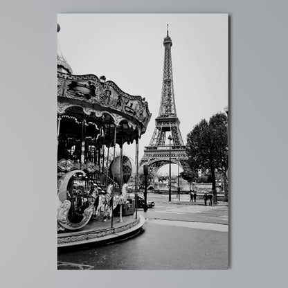 CHARMS OF THE CITY Vertical Canvas Print