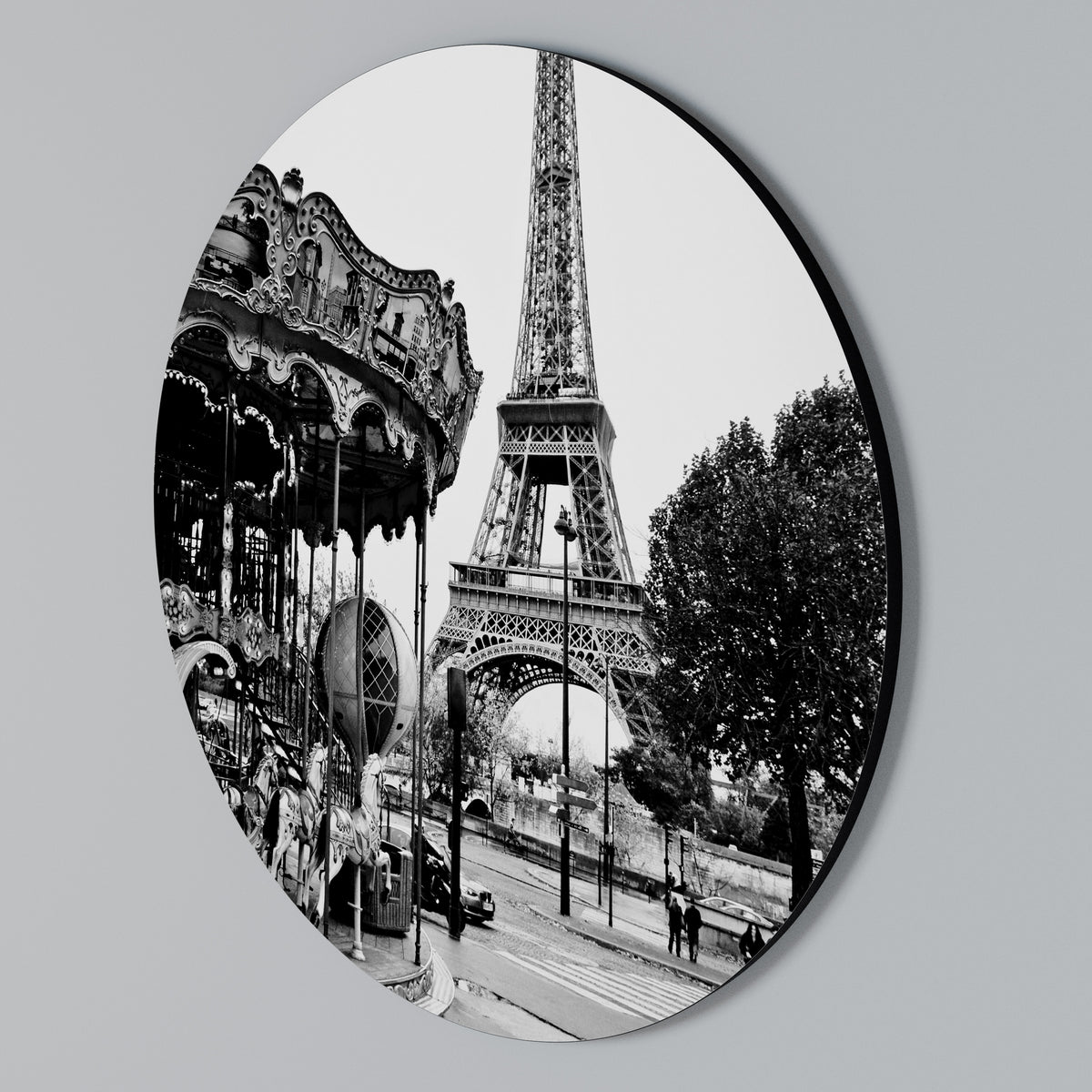 CHARMS OF THE CITY Kulatá nástěnná dekorace