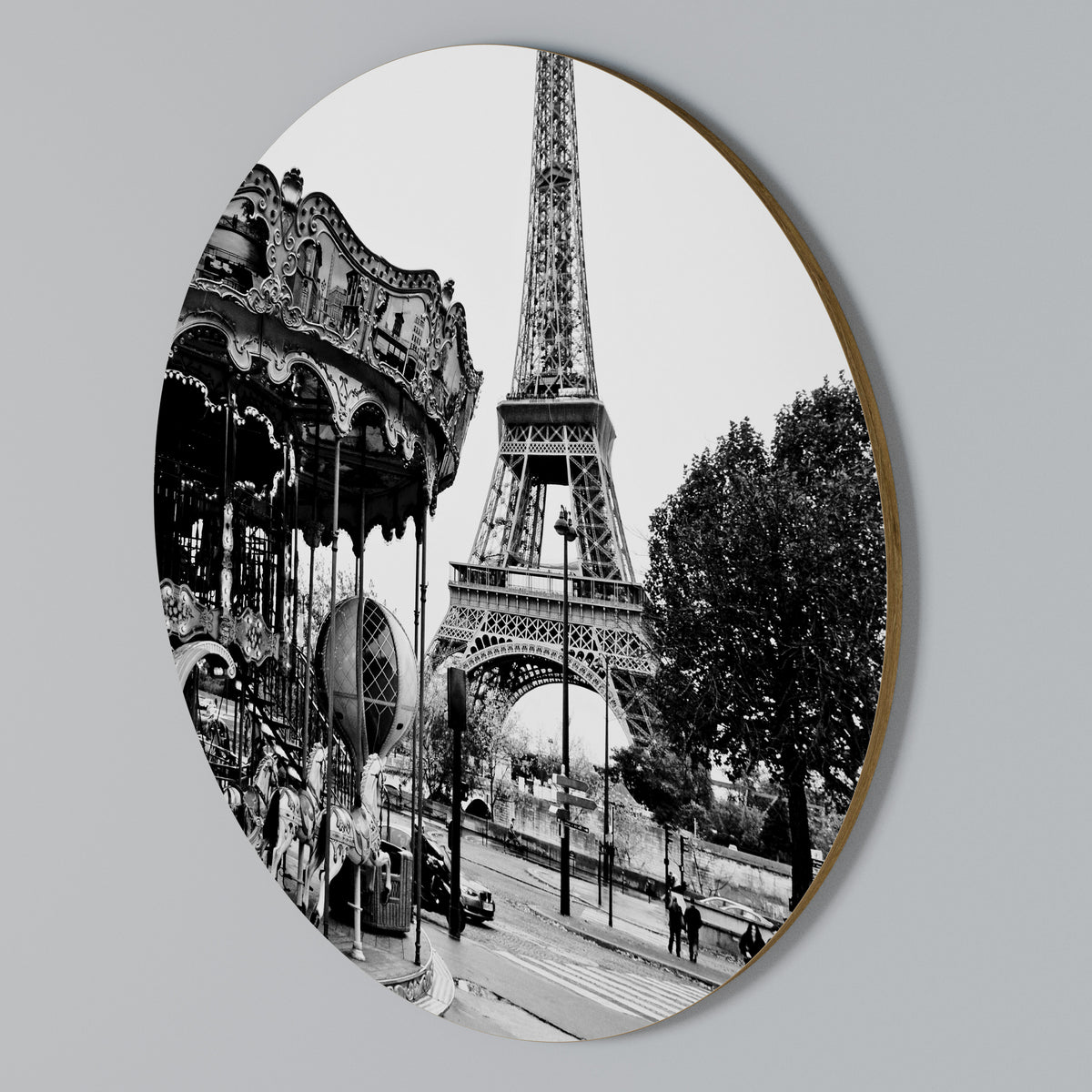 CHARMS OF THE CITY Kulatá nástěnná dekorace