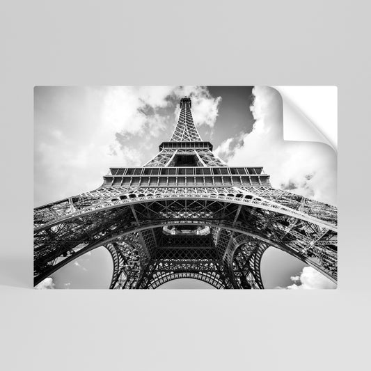 TIMELESS EIFFEL PERSPECTIVE Vodorovný samolepicí plakát
