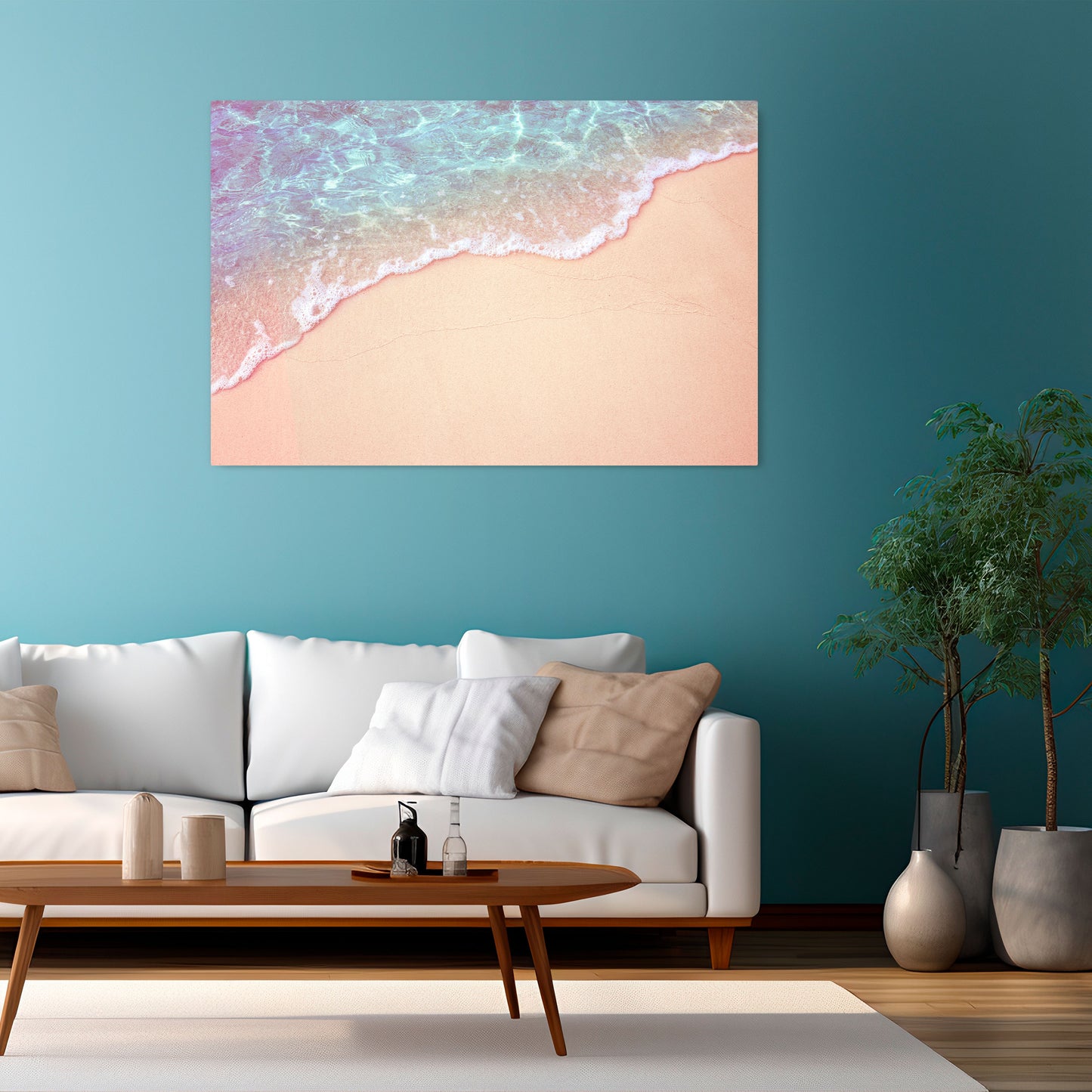 DREAMY SANDSCAPE HUES Horizontal Canvas Print