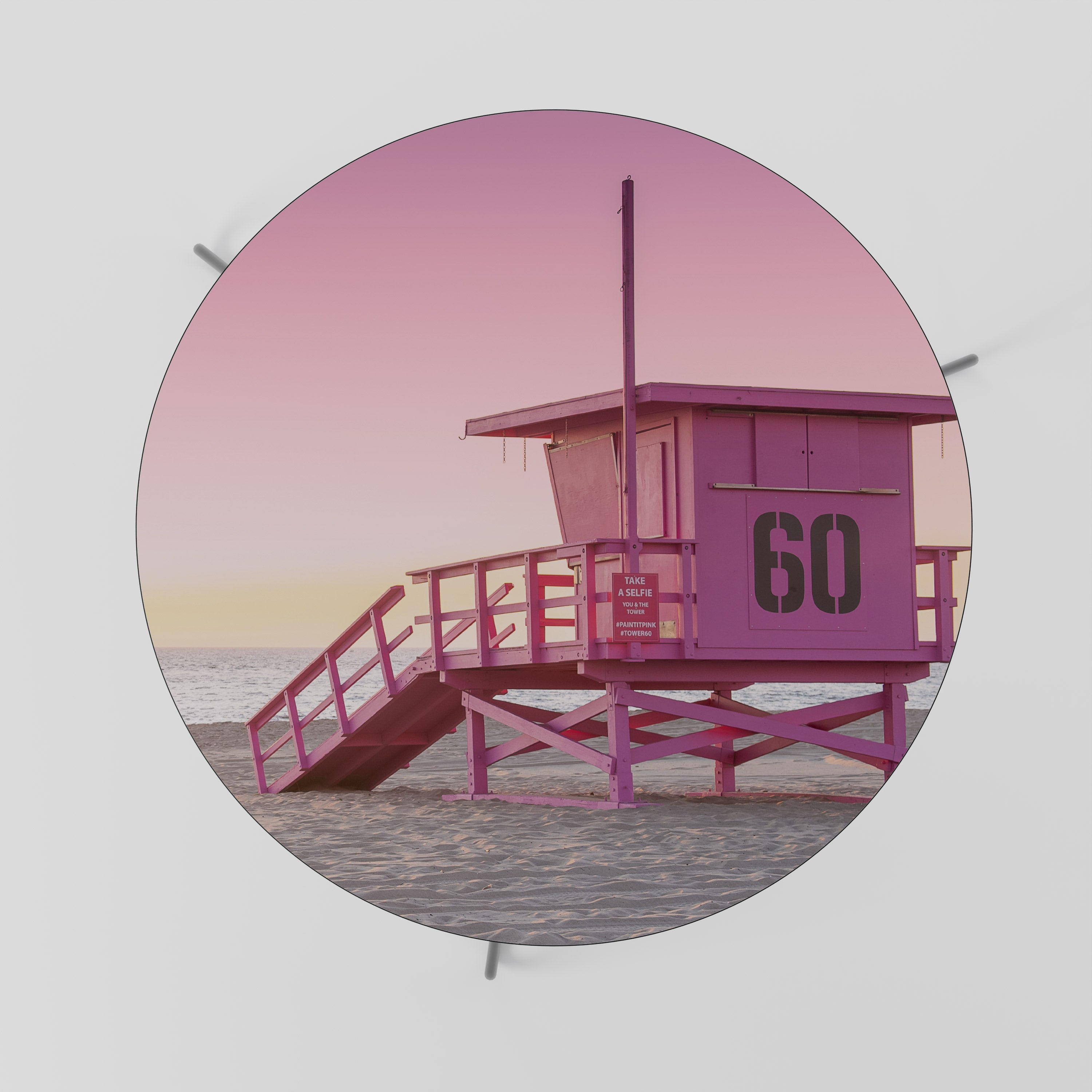 PINK PARADISE WATCH Konferenční stolek