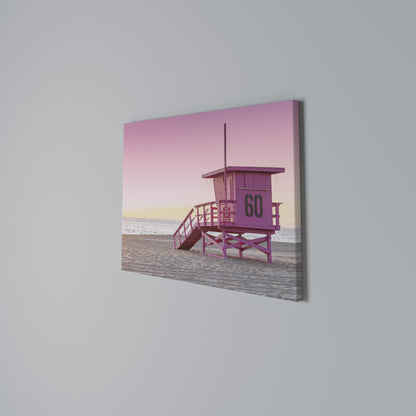 PINK PARADISE WATCH Horizontal Canvas Print