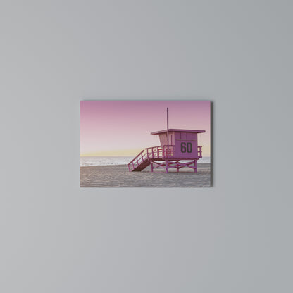 PINK PARADISE WATCH Horizontal Canvas Print