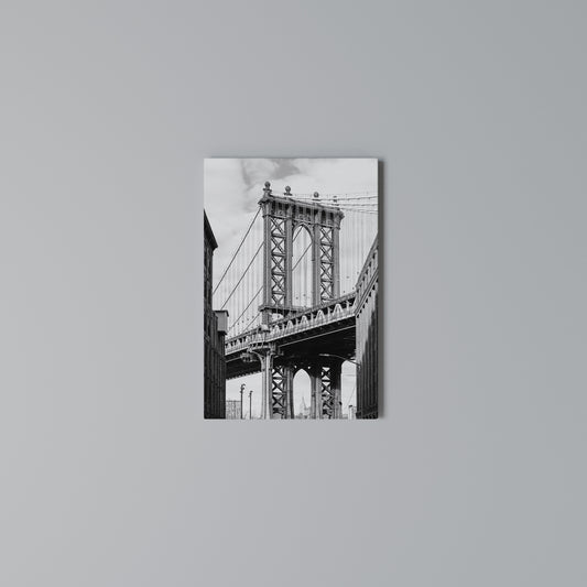 BRIDGE OF TIME Vertical Canvas Print