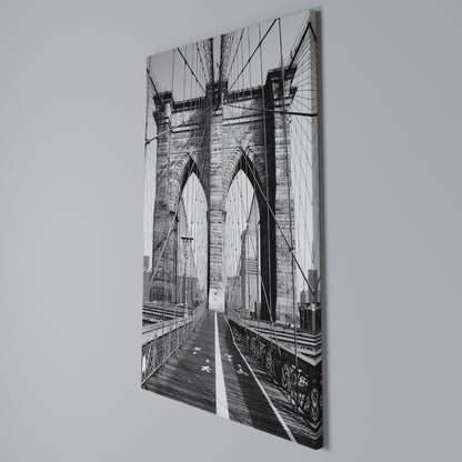 STRINGS OF HISTORY Vertical Canvas Print