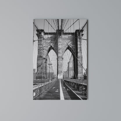 STRINGS OF HISTORY Vertical Canvas Print