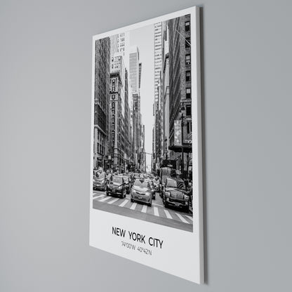TIMELESS NEW YORK VIBES Vertical Canvas Print
