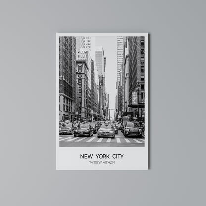 TIMELESS NEW YORK VIBES Vertical Canvas Print