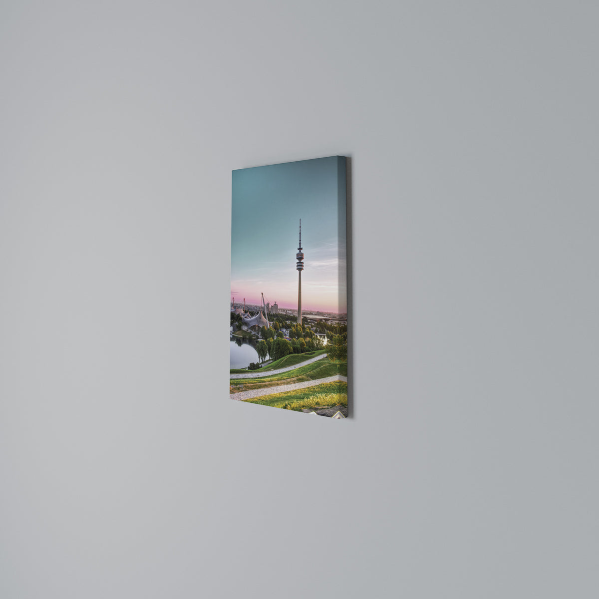 TOWERING DREAMSCAPE Vertical Canvas Print