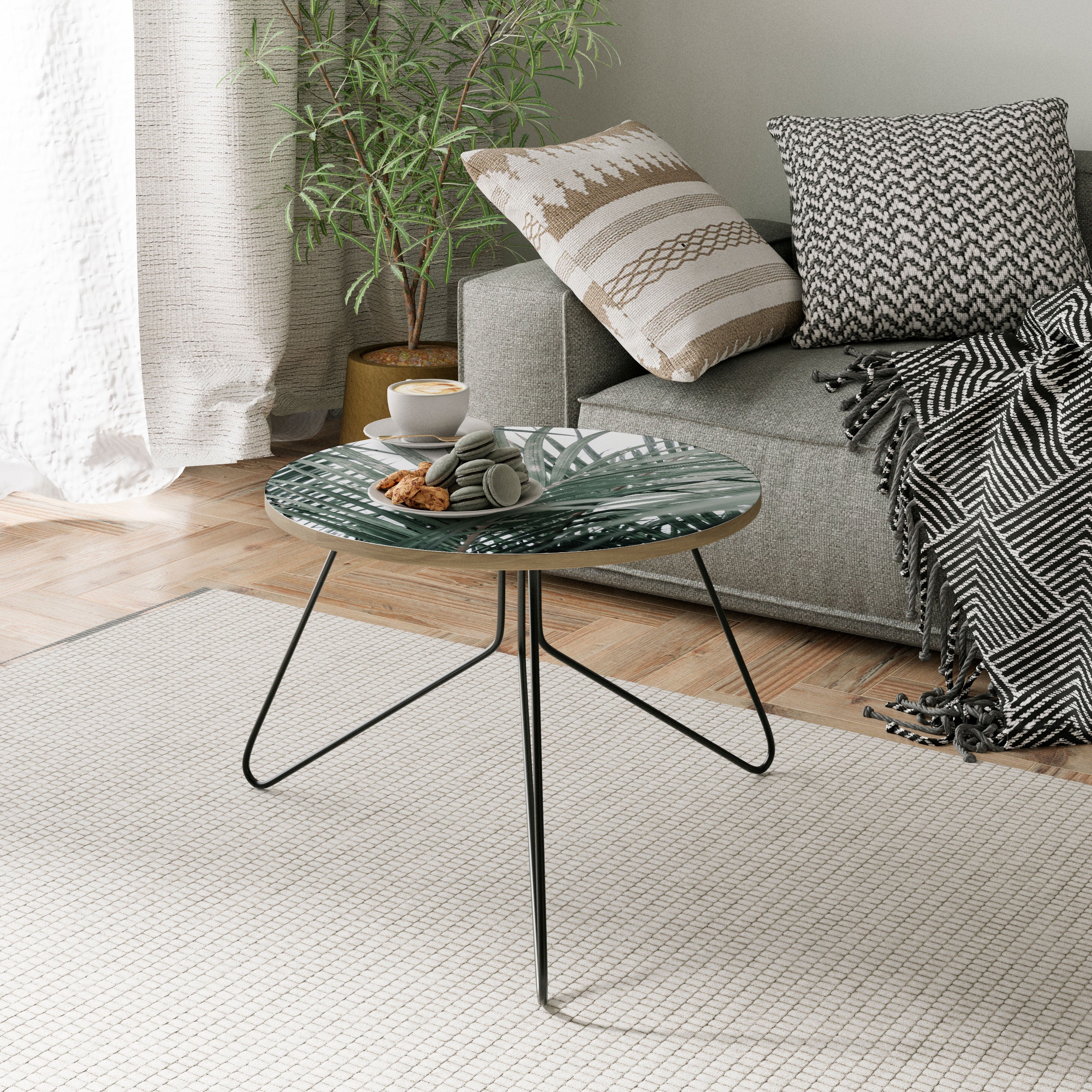 PALM WHISPERS Konferenční stolek