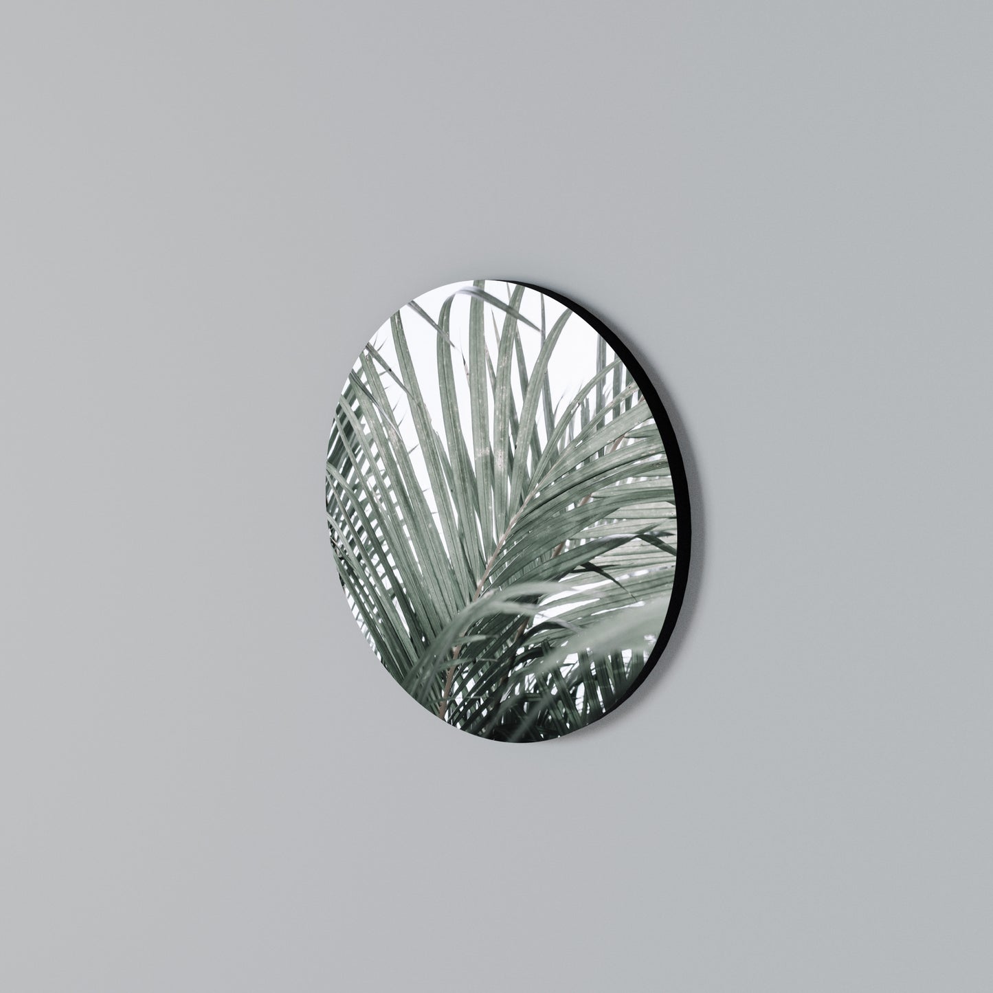 PALM WHISPERS Kulatá nástěnná dekorace