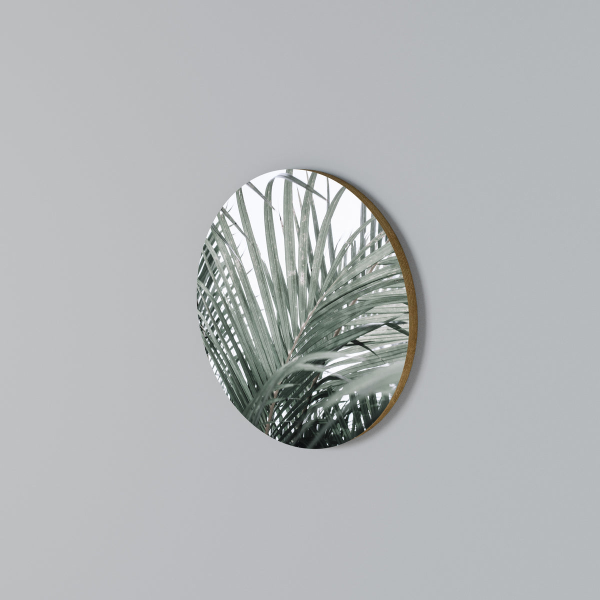 PALM WHISPERS Kulatá nástěnná dekorace