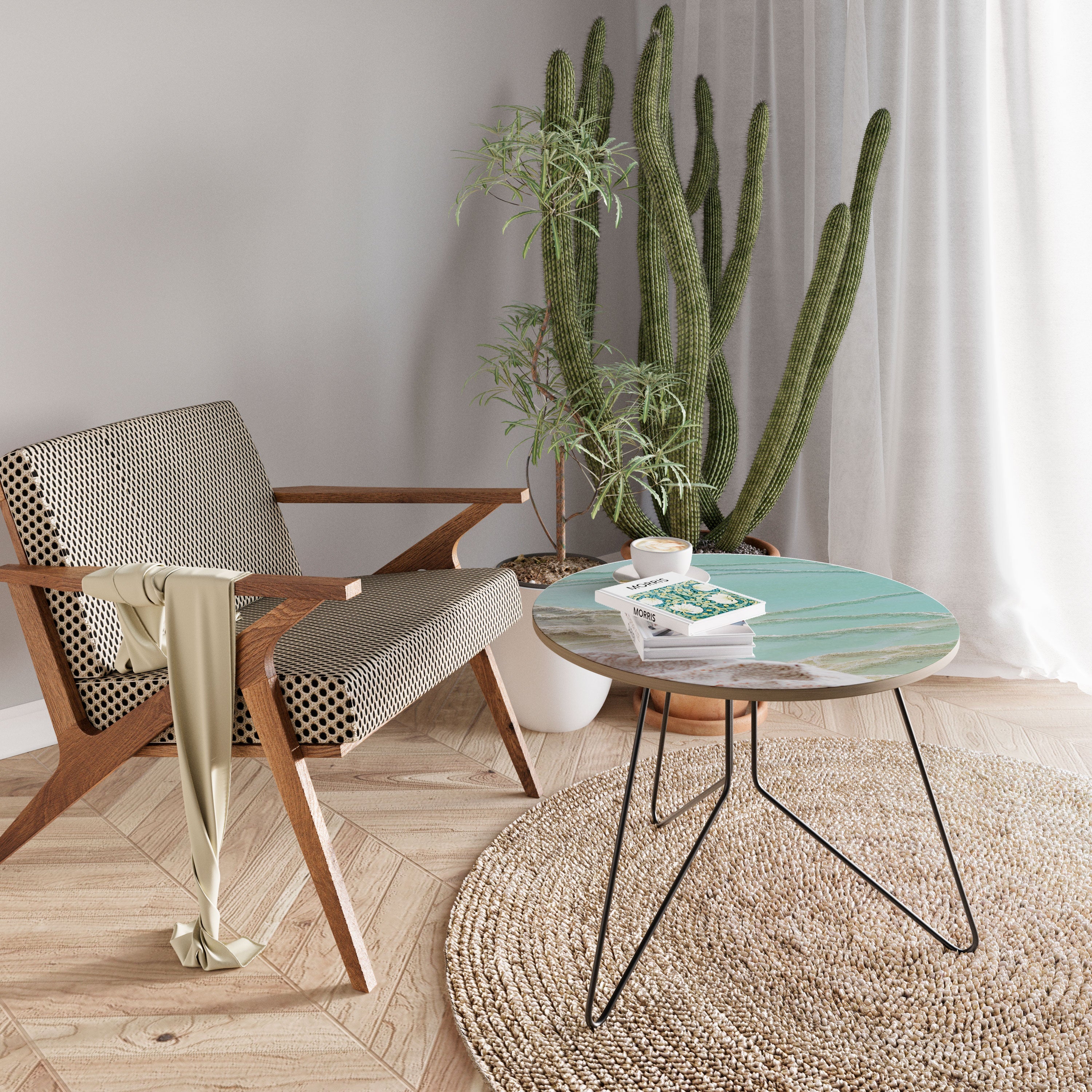 AQUAMARINE WHISPERS Konferenční stolek