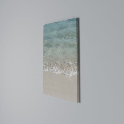 SERENITY BY THE SHORE Vertical Canvas Print