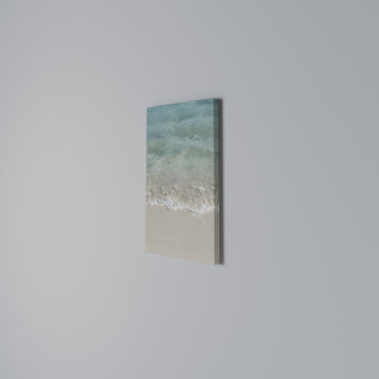 SERENITY BY THE SHORE Vertical Canvas Print