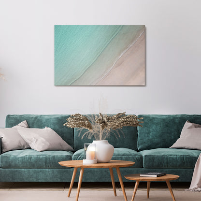 COASTAL CALM ARTISTRY Horizontal Canvas Print