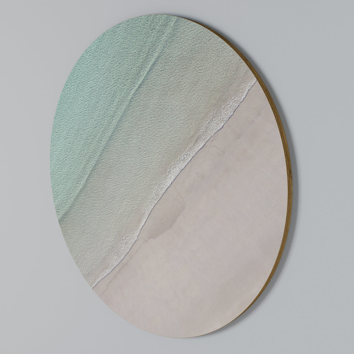 COASTAL CALM ARTISTRY Kulatá nástěnná dekorace