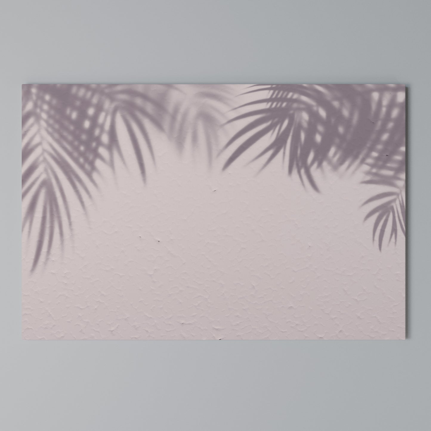 PALM SHADOWS DANCE Horizontal Canvas Print