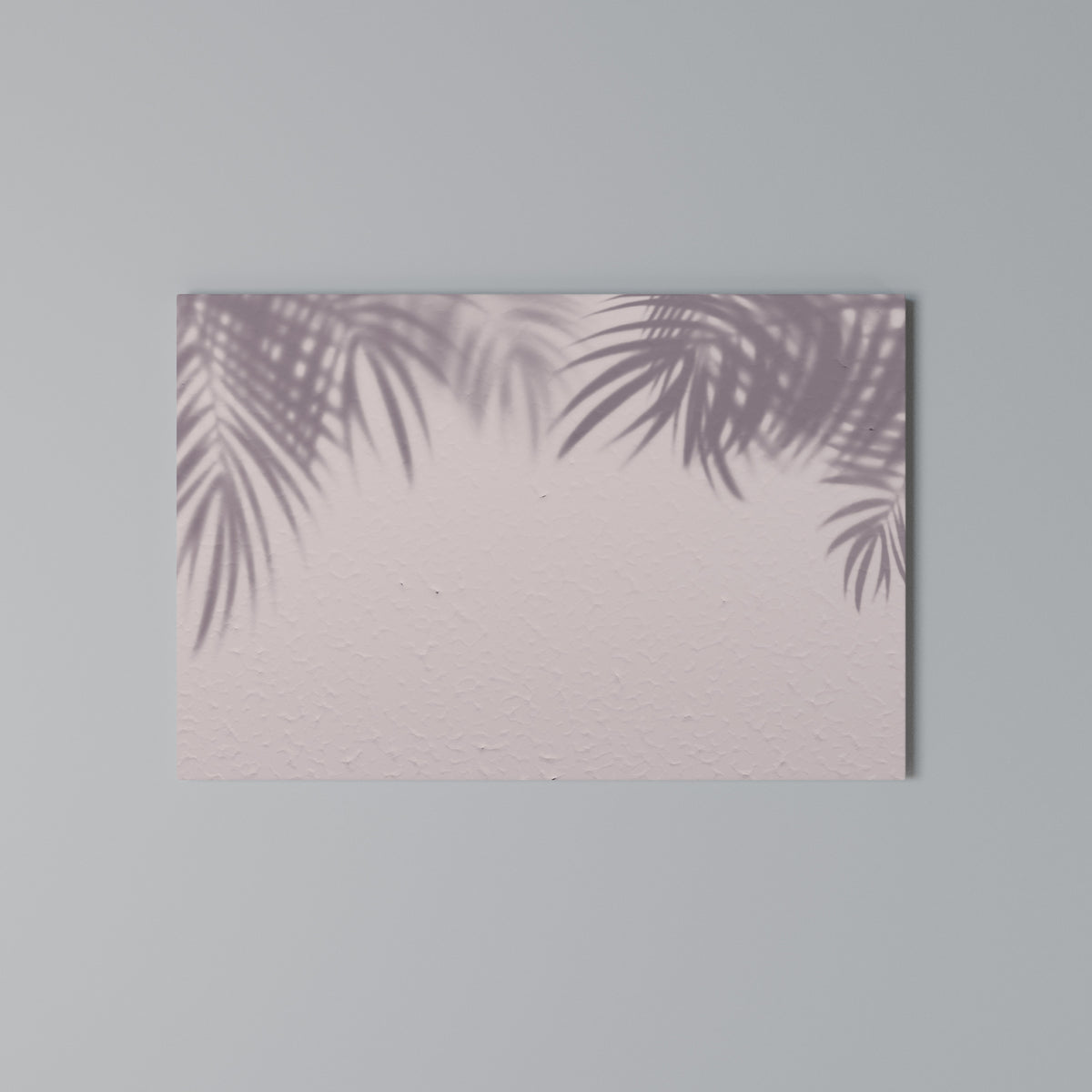 PALM SHADOWS DANCE Horizontal Canvas Print