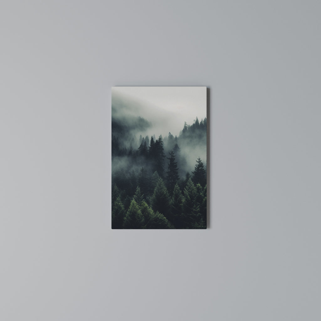 MYSTICAL FOREST WHISPERS Vertical Canvas Print