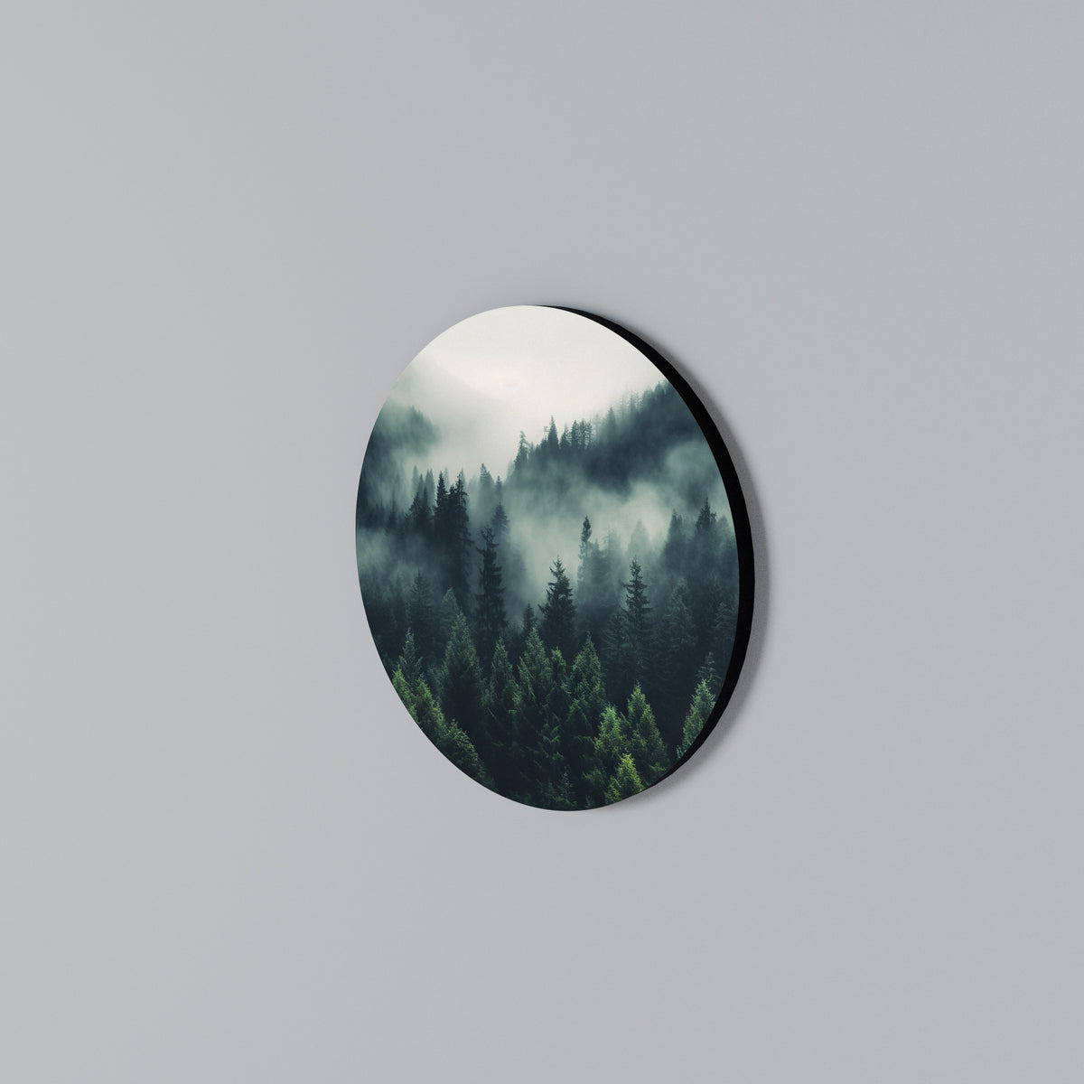 MYSTICAL FOREST WHISPERS Kulatá nástěnná dekorace