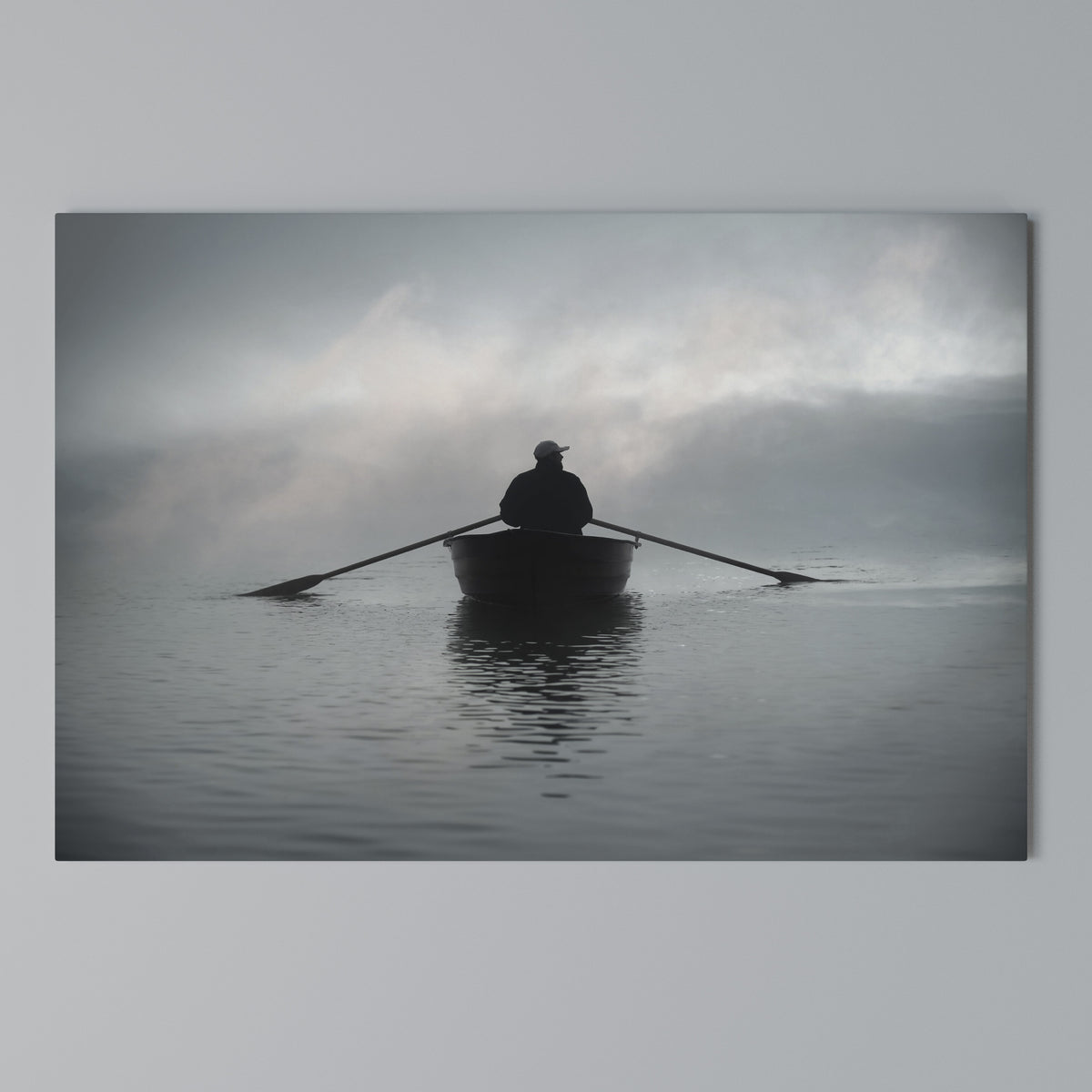 SAIL INTO THE UNKNOWN Horizontal Canvas Print