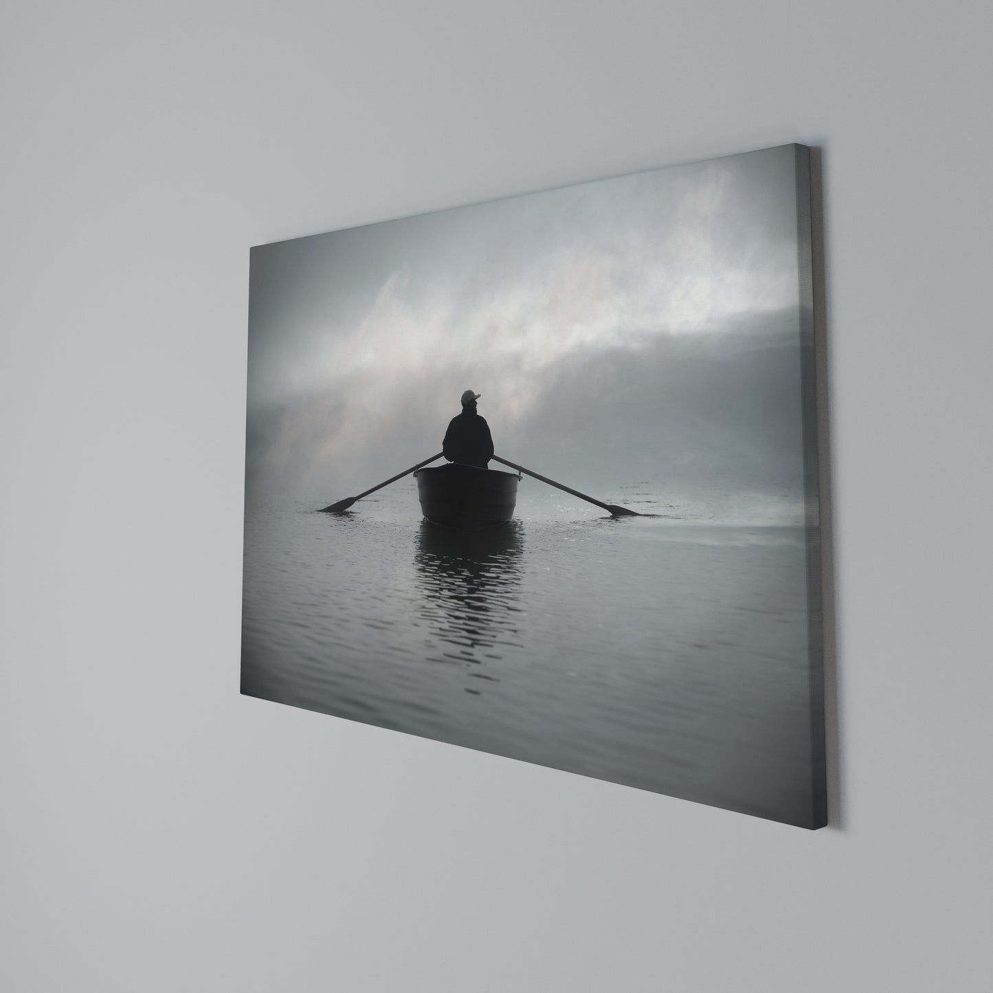 SAIL INTO THE UNKNOWN Horizontal Canvas Print