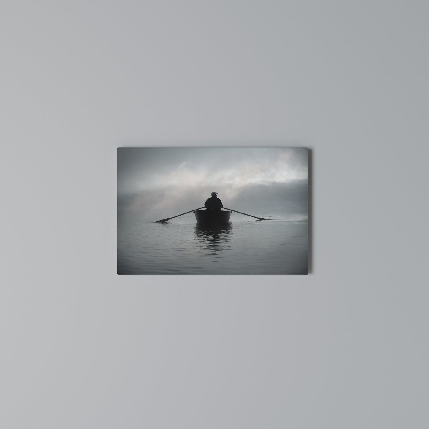 SAIL INTO THE UNKNOWN Horizontal Canvas Print