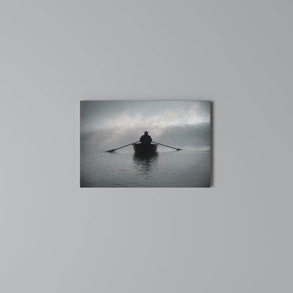 SAIL INTO THE UNKNOWN Horizontal Canvas Print