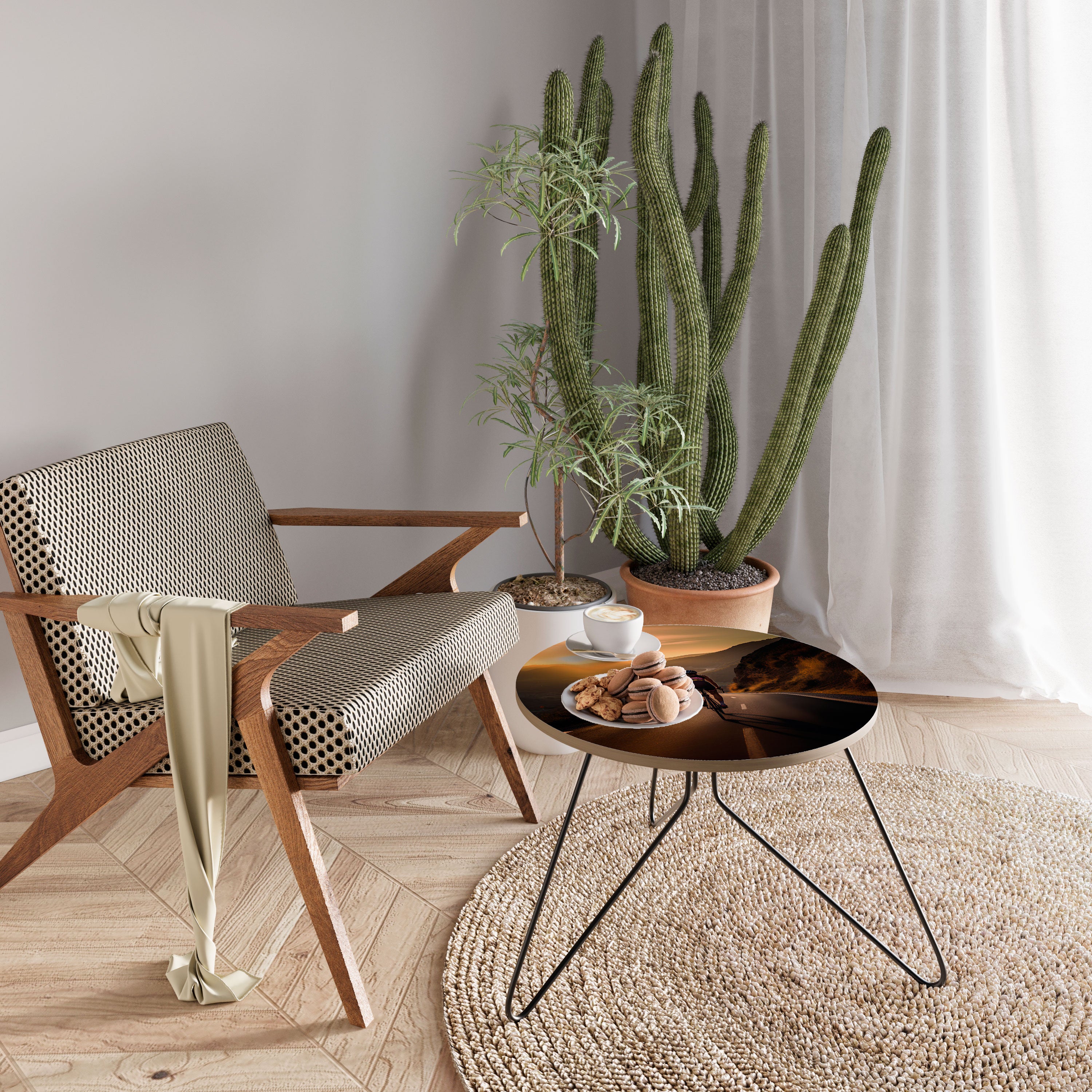 RIDE INTO GOLD Konferenční stolek