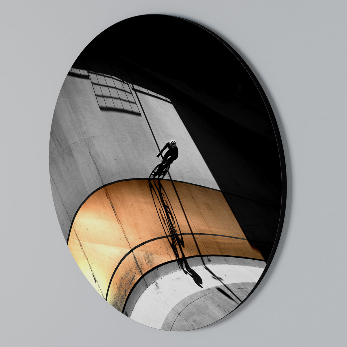 ORANGE ARC AMBIENCE Kulatá nástěnná dekorace