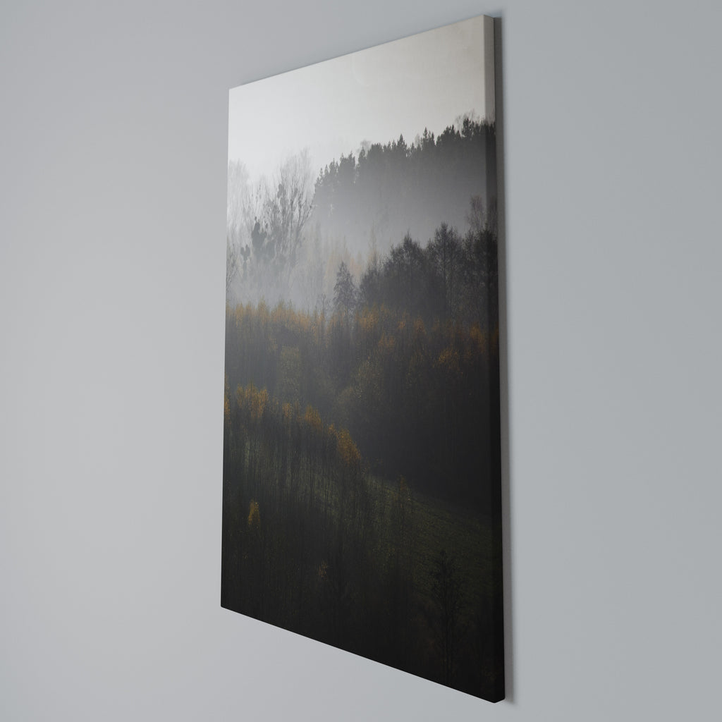AUTUMNAL HAZE Vertical Canvas Print
