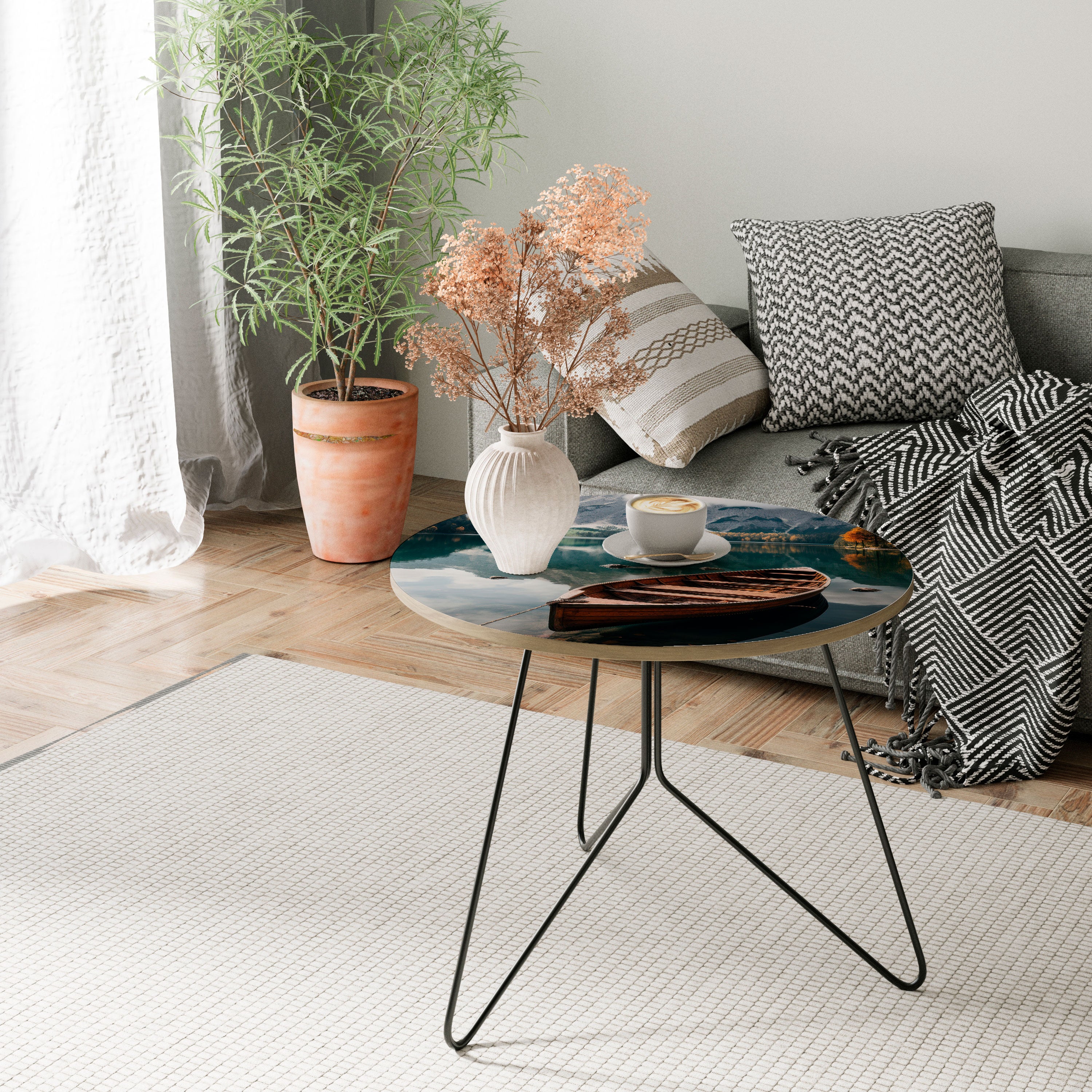 MOUNTAINSIDE REFLECTIONS Konferenční stolek