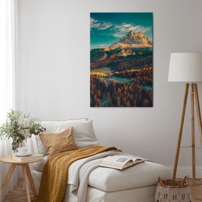 DREAMLAND ESCAPE Vertical Canvas Print