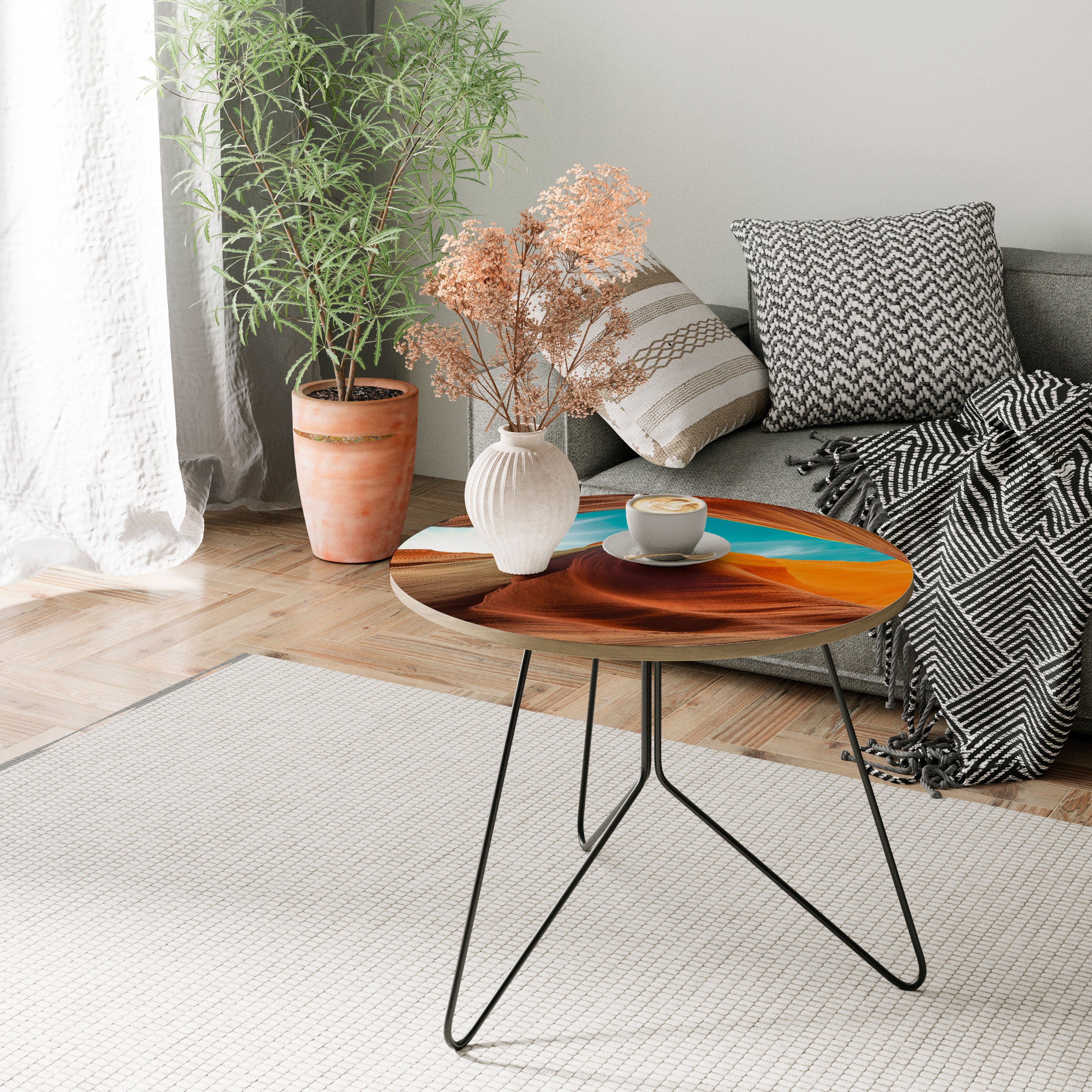 THE CANYON'S WHISPER Konferenční stolek