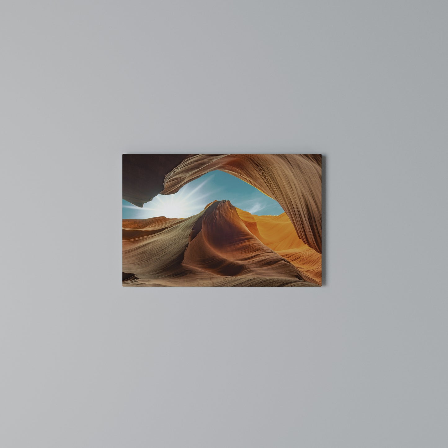 THE CANYON'S WHISPER Horizontal Canvas Print