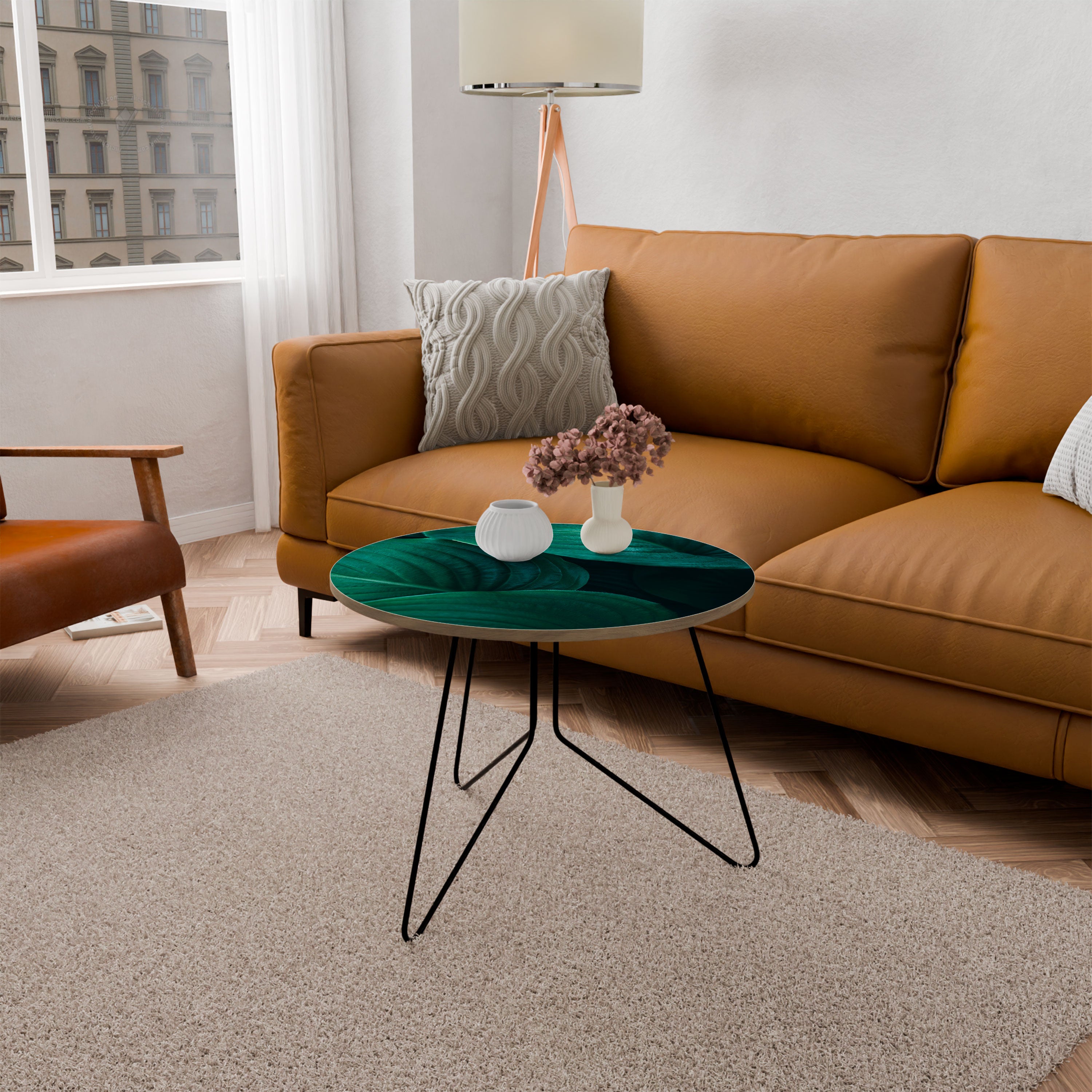 SUBTLE BOTANICAL HUES Konferenční stolek