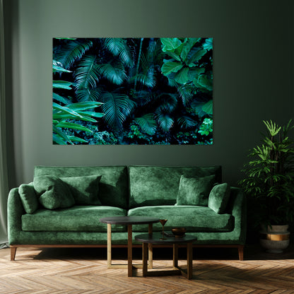 DEEP JUNGLE SERENADE Horizontal Canvas Print
