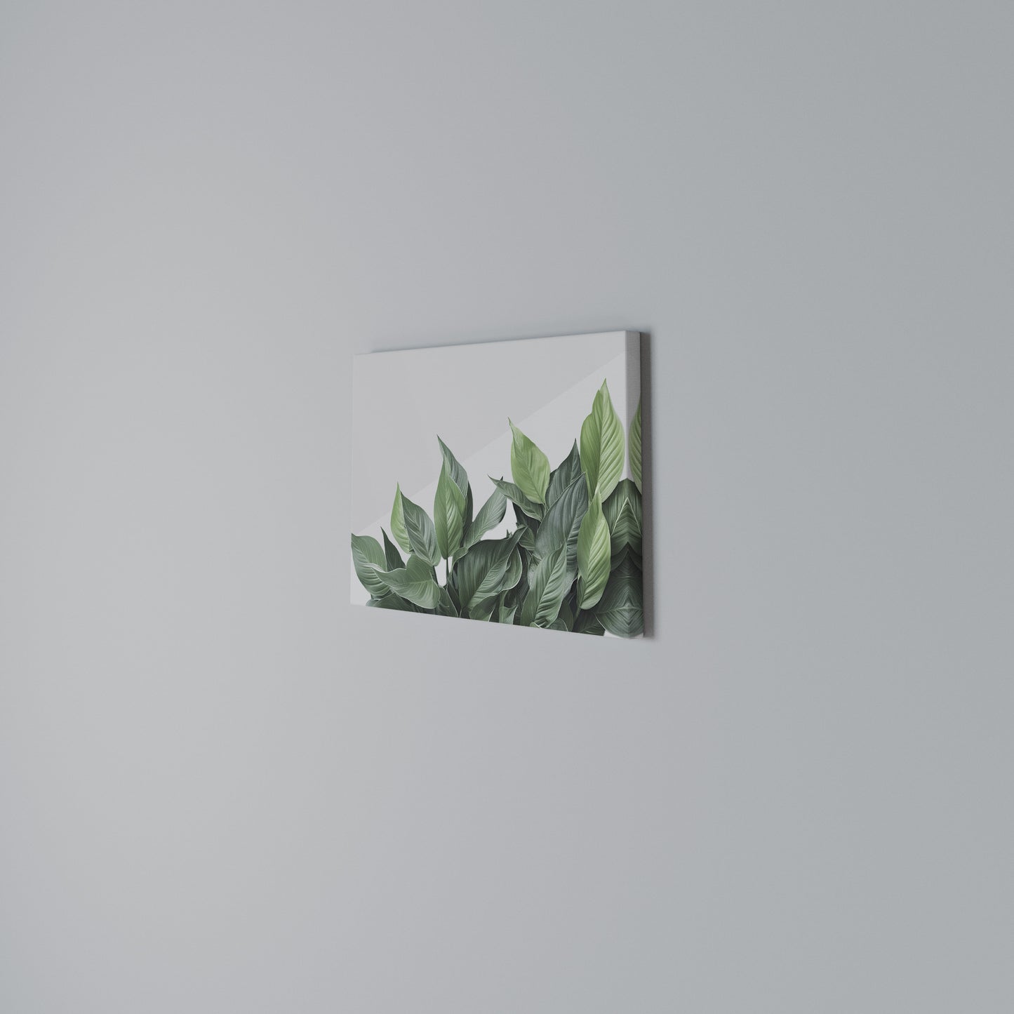 LUSH LEAFY WHIMSY Horizontal Canvas Print