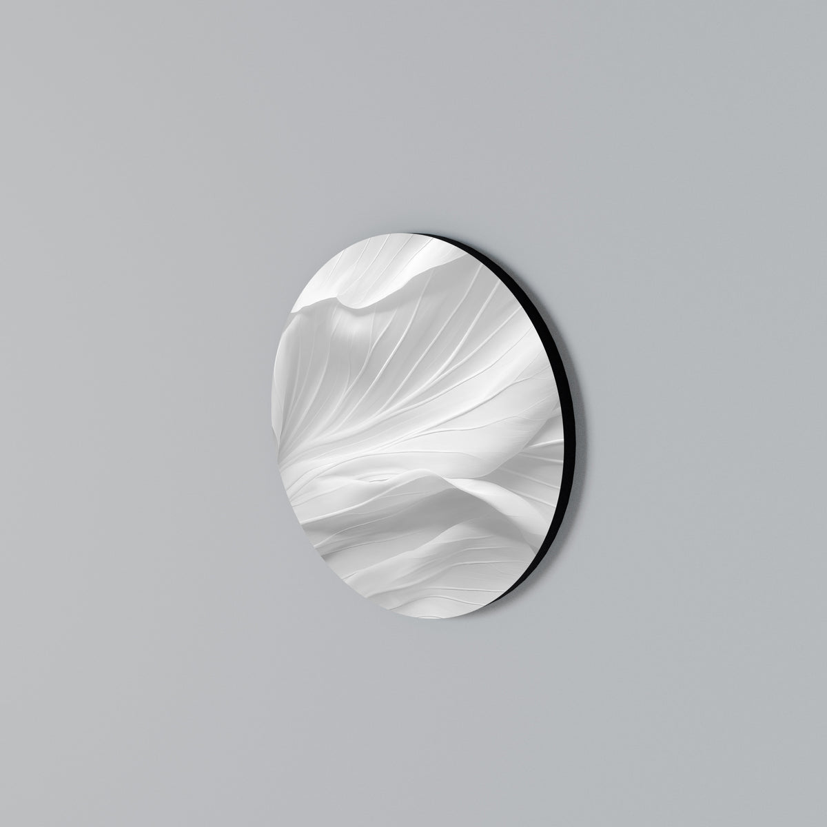 SILKEN SERENITY Kulatá nástěnná dekorace