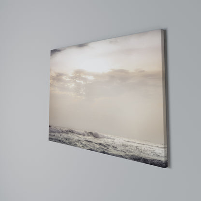 WHISPERS OF WAVE Horizontal Canvas Print