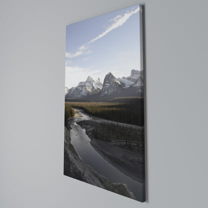 ECHOES OF NATURE'S SPLENDOR Vertical Canvas Print